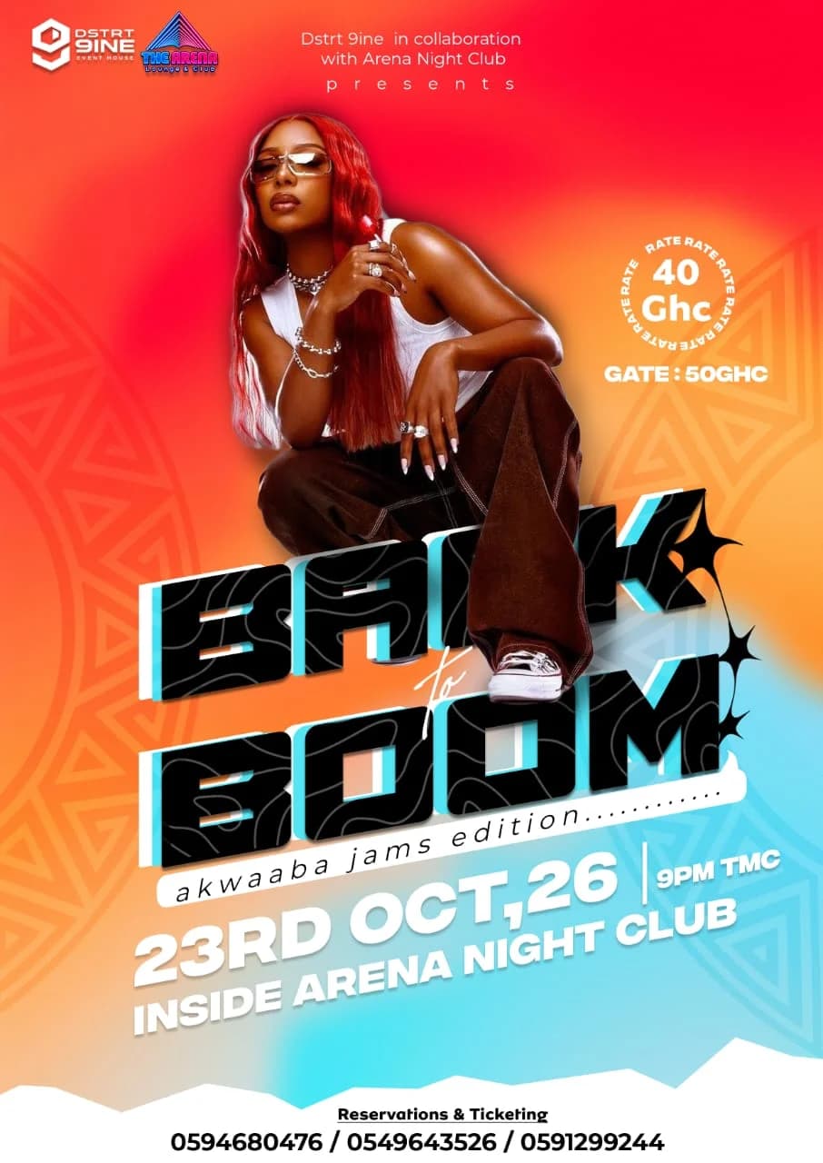 Back to Boom - Akwaaba Jams Edition